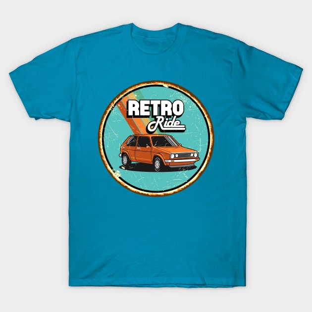 Retro Ride T-Shirt by Synergy Studios